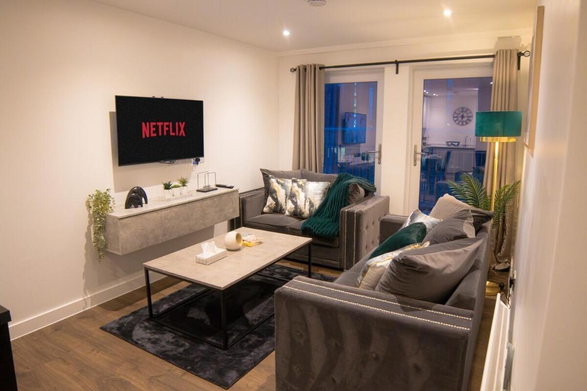 Luxury Mcr 2Bed,2Bath Apartment- Central Location! مانشستر المظهر الخارجي الصورة