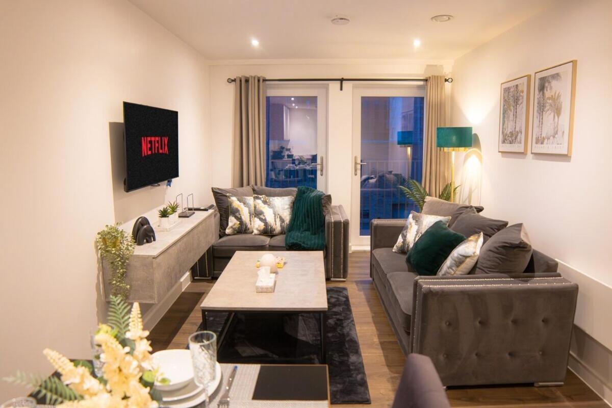 Luxury Mcr 2Bed,2Bath Apartment- Central Location! مانشستر المظهر الخارجي الصورة